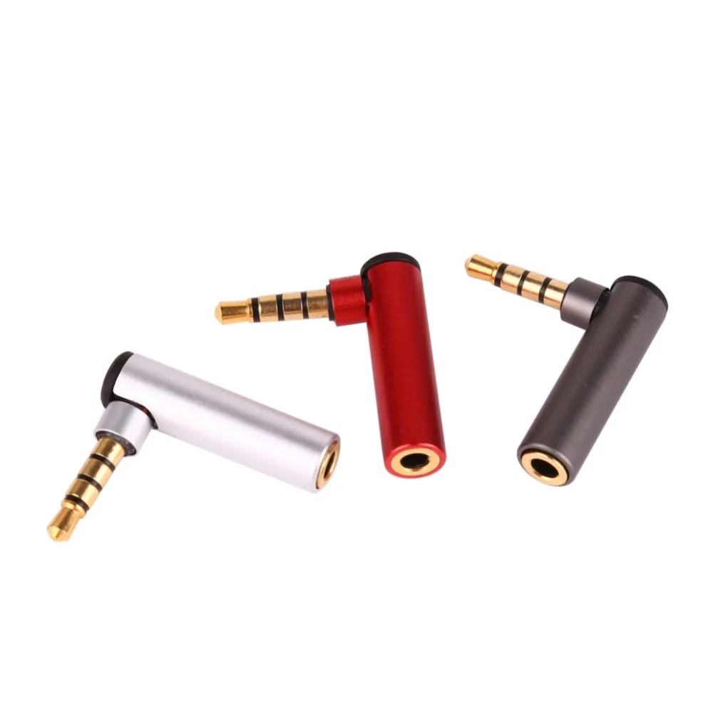 

Mini 3.5mm Male to Female 90 Degree Right Angled Adapter Audio Microphone Jack Stereo Plug Connector