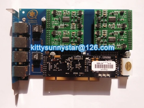 Tdm410/TDM410P 4 FXS Порты hq-печатной платы pci аналоговый Asterisk карты + vpmadt032 EC для АТС voip |