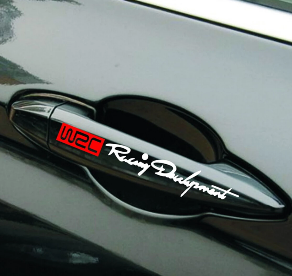 

Car Styling Out Door Handle Decoration Film Car Sticker Decal Accessorie For accord subaru honda civic fiat citroen c4 picasso