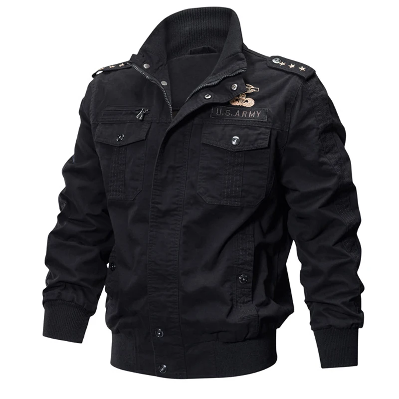 

2019 New Jackets Man Winter Military Bomber Jacket and Coat for Man Army Tactical Jacket Windbreakers Jaqueta Masculino size 6XL
