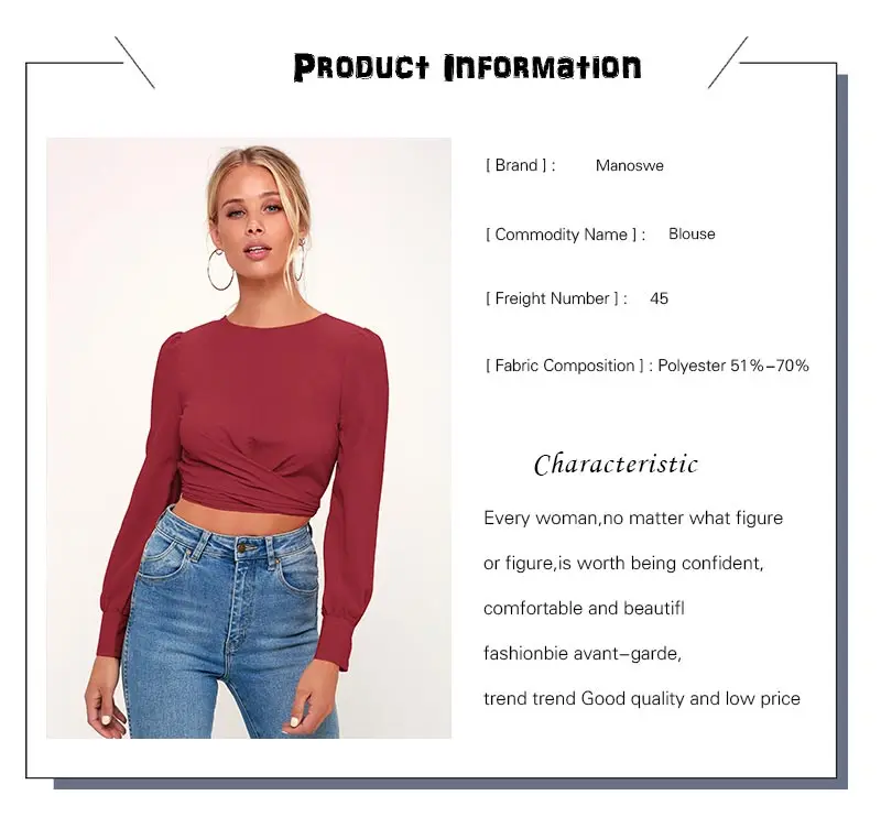 Backless Crop Top Mujer T Shirt Women Sexy Long Sleeve T Shirts Ladies Plus Size Tops Spring Short Tshirt Bandage Solid T-shirt  (2)