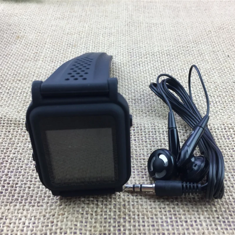 DZ12 Смарт часы 8 ГБ 4 MP3 MP плеер с наушниками Поддержка из устройства для чтения