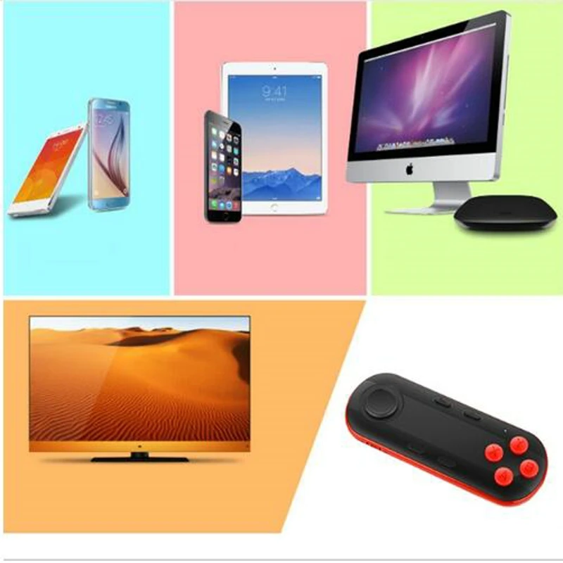 Беспроводной Bluetooth контроллер HYT VR геймпад для селфи мышь джойстик iPhone IOS Samsung Android
