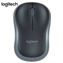 Logitech M186 Optical Ergonomic 2.4GHZ Wireless mouse 3 Button 1000DPI Optical Mouse Mice laptop PC mouse for Computer 718#3