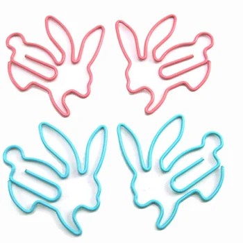 

10 Pcs/set Cute Cartoon Animal Shape Paper Clips Creative Interesting Bookmark Clip Memo Clip Color Random