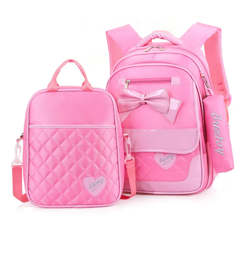 Новый детский рюкзак с бантом, школьный рюкзак высокого качества, детский рюкзак, модные школьные сумки для девочек, непромокаемый