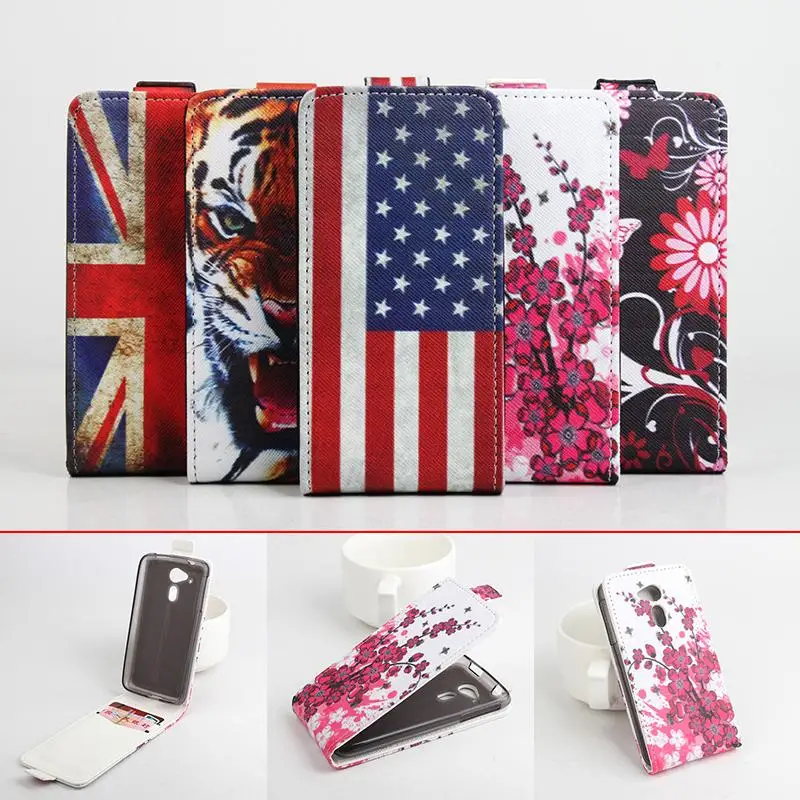 

Wallet Case For Acer Z4 Leather Case For Acer Z4 Flip Cover Kickstand Painting Phone Bags & Cases With Card