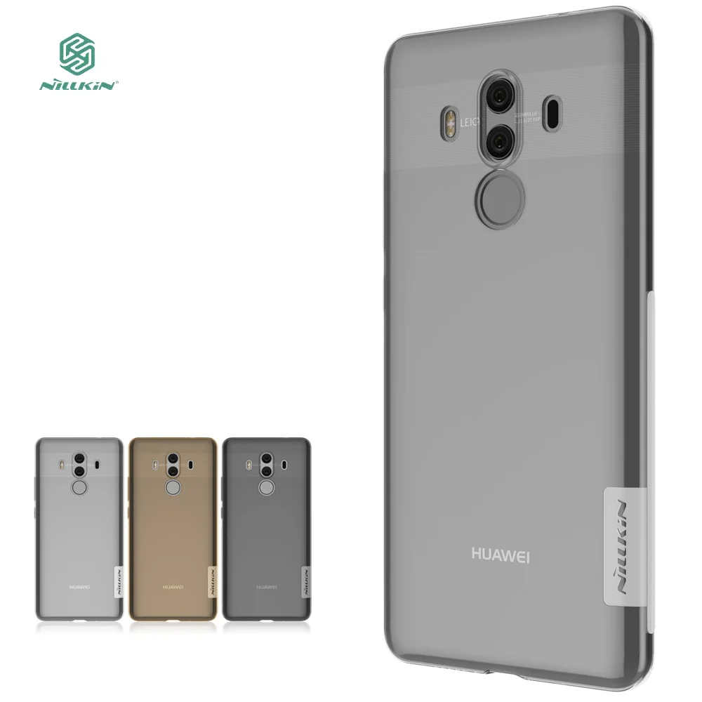 

Nillkin soft cover For Huawei Mate 10 Pro case Nature TPU translucent ultra thin clear Protector 5.9 inches