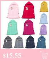 ARLONEET детские трикотажные хлопковые шерстяное одеяло Обёрточная бумага конверт для новорожденных девочек и мальчиков зимний свитер спальный мешок L0920