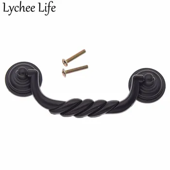 

Bail Drawer Pull Handle Metal Furniture Handle For Woodworking Modern Simple Style Cabinet Pulls Home Improvement