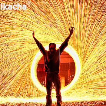 

Trending Photography Spectacular Fiery Photo Selfie Tool Steel Wool High Quality Metal Fiber for Light Painting Long-exposure