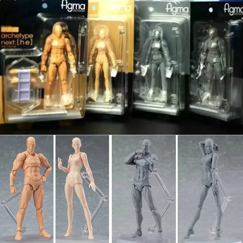 Экшн фигурка Figma Archetype He She из ПВХ 14 5 см|Игровые фигурки и трансформеры| |