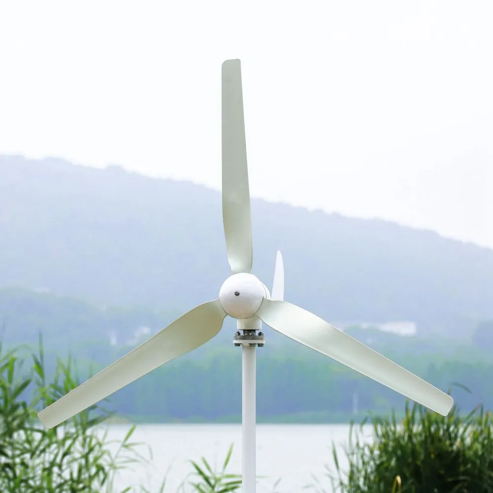 

CE 600w Wind Turbine Generator Power 24v 48v Horizontal Axis Free Controller China Manufacturer Factory