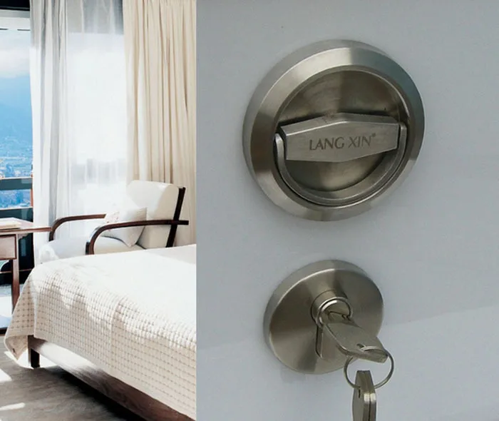 Good Buy Door Locks Stainless Steel 304 Recessed Cup Handle