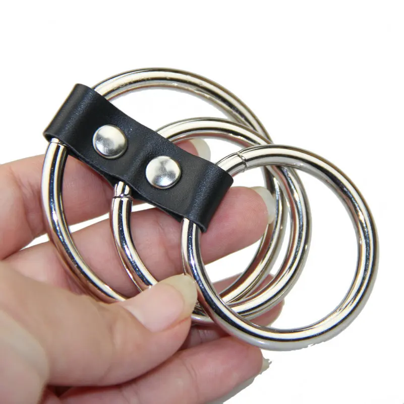 hc037metal Triple cock rings delay (5)