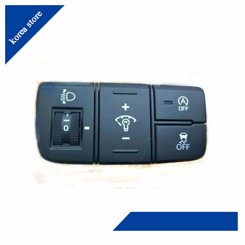 

for HYUNDAI ix25 (creta) dashboard brightness switch dashboard fog lamp headlamp adjustment brightness side slip OFF