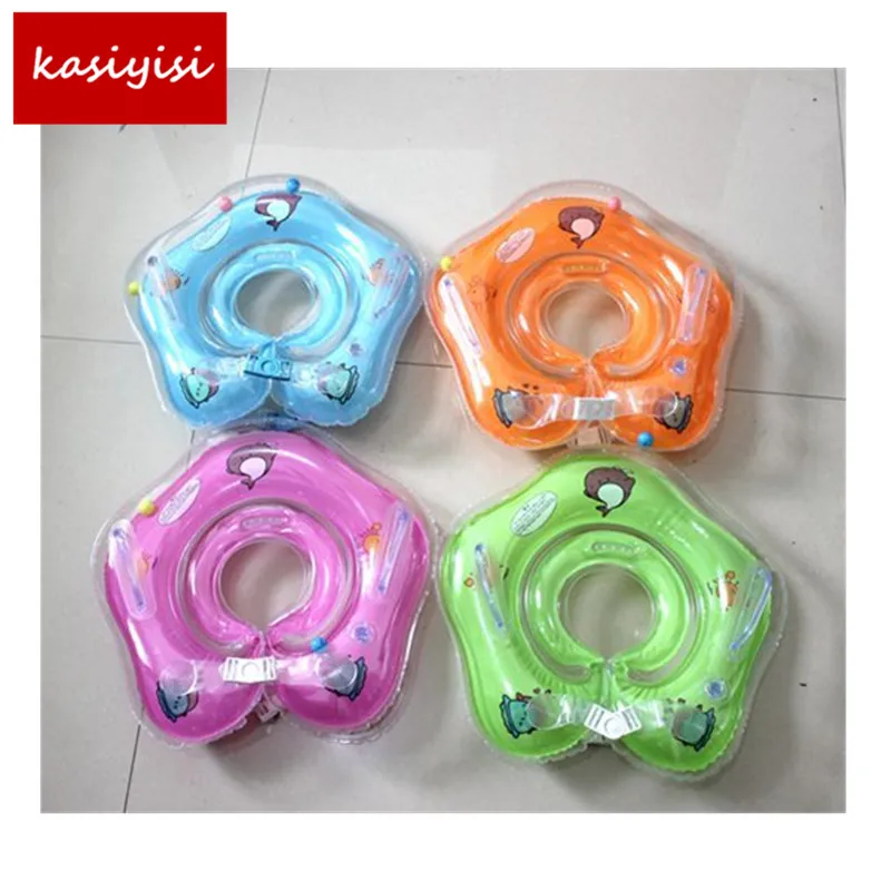 

Swimming Baby Accessories Circle for Bathing Inflatable Flamingo Inflatable Water Drink Cup Neck Ring Tube Safety Infant Float