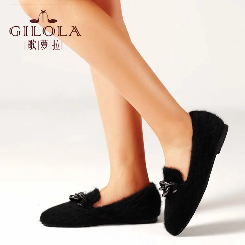 

Women Flat Shoes Fashion Casual Flats Spring Autumn Comfortable Shoes Slip On Plus Size 41 42 #Y0102371Q