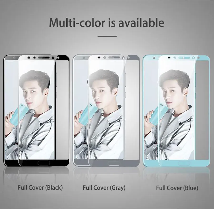 Полное покрытие стекло Huawei Nova 2S Защита экрана анти Браст 2.5D Закаленное для