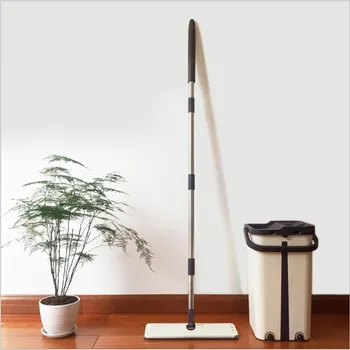 

Sided Lazy Washing Flat Mop Floor Dust Push Mop Home Cleaning Tools Cleaning Cloth Kitchen Wooden Microfiber Floor Lazy Mops