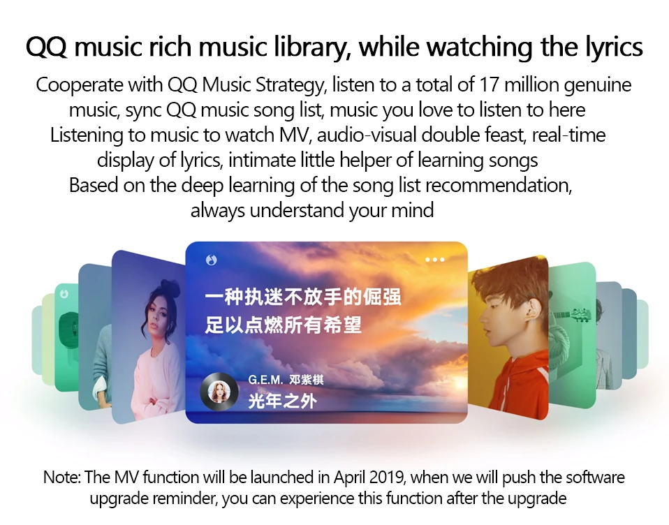 Original Xiaomi Xiaoai Touch Screen Bluetooth 5.0 Speaker Digital Display Alarm Clock WiFi Connection Smart Home Mi Ai Speakers (2)