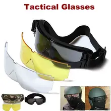 Штаны для охоты тактические очки X800 тактические очки защитные очки для страйкбола 3 сменные Анти-туман