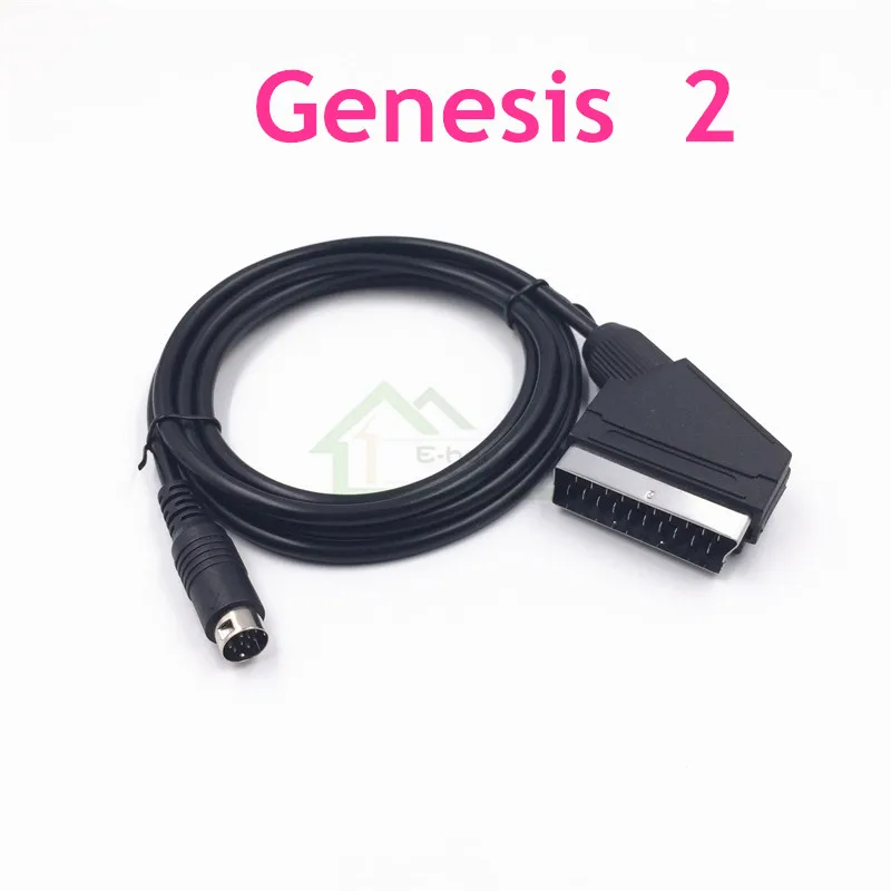 High Quality RGB SCART CABLE Lead Audio Video AV Cable replacement for