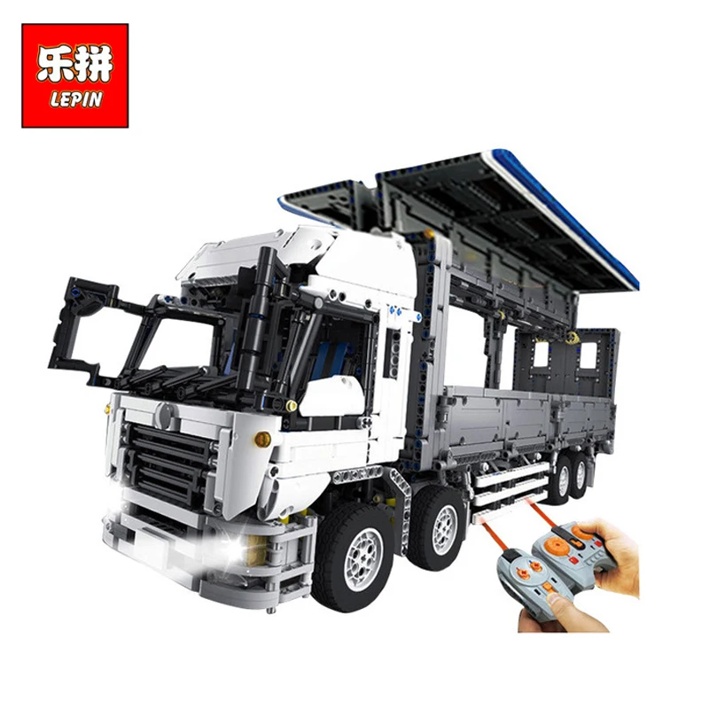 

DHL Lepin 23008 New Technical Series The MOC Wing Body Truck Set 1389 Educational Toys Building Block Bricks to Children Gifts