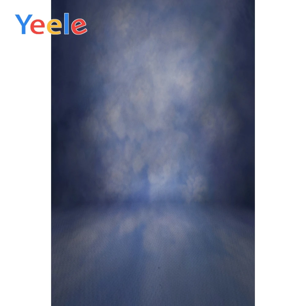

Yeele Grunge Gradient Blue Posters Wall Doll Props Pet Baby Photographic Backgrounds Vinyl Photography Backdrop For Photo Studio