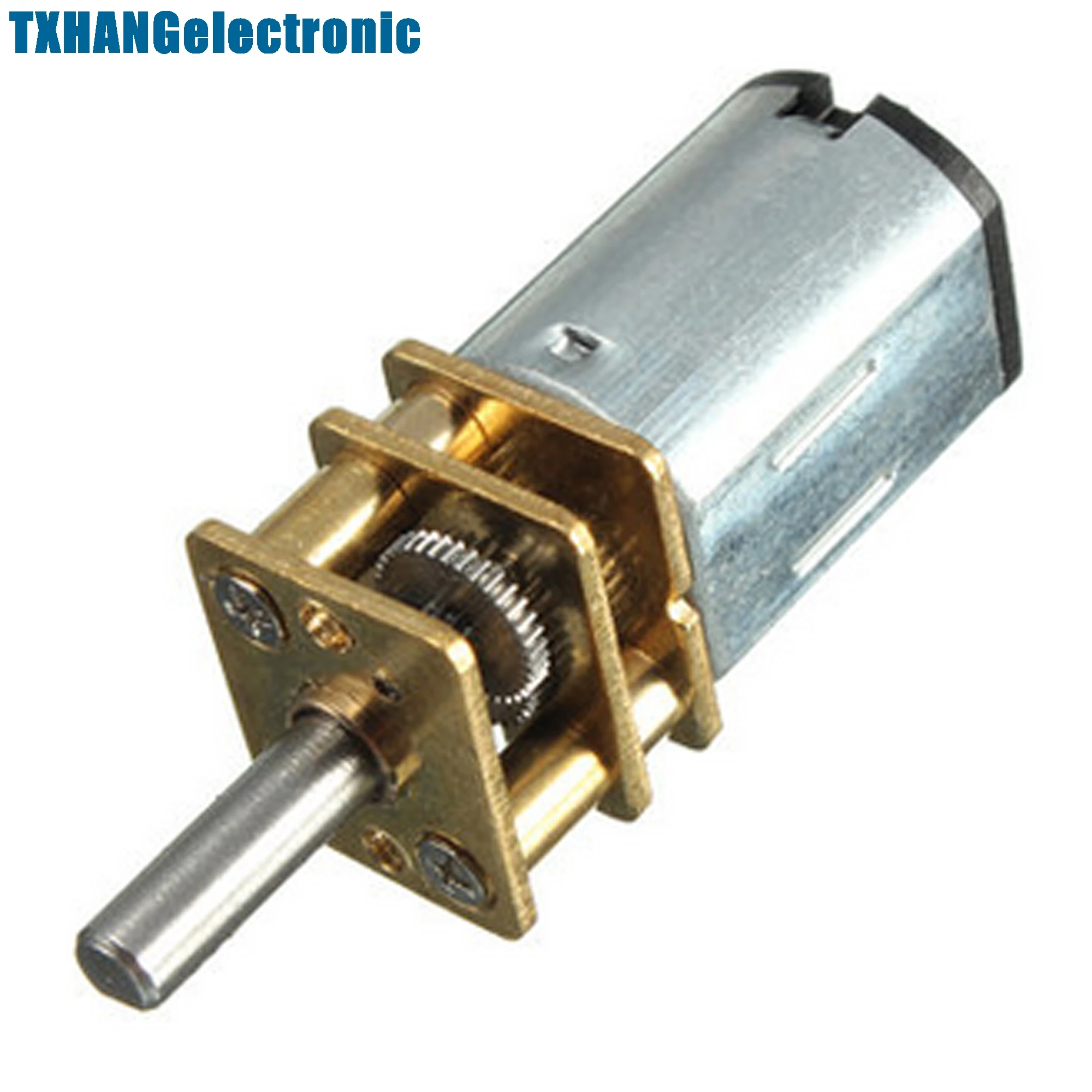 Микро-редукторный мотор с металлическим зубчатым колесом DC 6V 30RPM N20 | Электронные