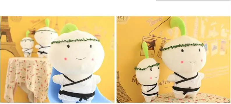 Кэндис Го плюшевые игрушки кукла Вихрь голова девушка платье трава круглый тхэквондо кикбоксинг карате Детский наряд для дня Рождения