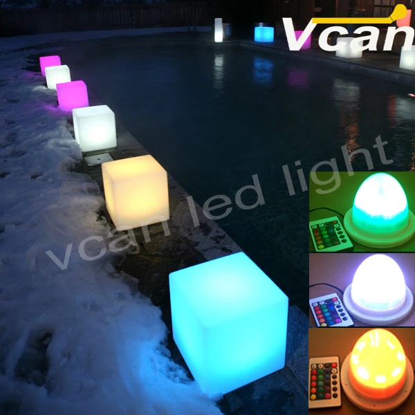 

FAST Free Shipping 38Leds Led furniture base for vase cube table furniture decoration light cordless bulb source