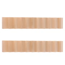 2 штуки 1/12 весы деревянный 11 шагов лестницы лестница DIY аксессуары для куклы дом