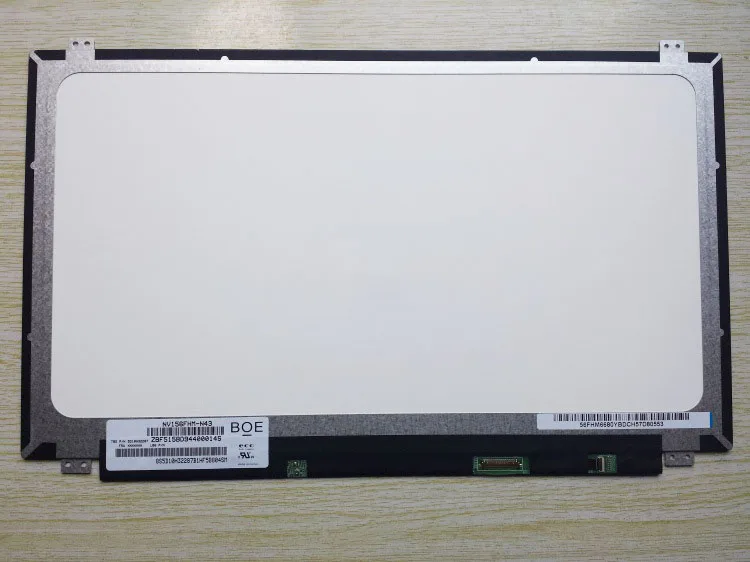 

IPS 72% NTSC LCD Display for Dell Inspiron 15 5570 i7 8550U LED Screen Matrix for Laptop 15.6" FHD 1920X1080 30Pin Matte Panel