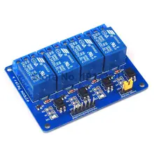 1PCS Free shipping 24V 4 Channel Relay Module Controle Relay 4 way Relay Module for arduino