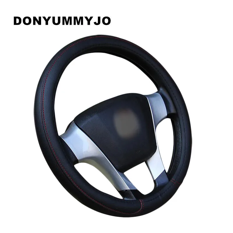 

DONYUMMYJO CAR STEERING WHEEL COVER MULTI CHOICE SIZE M DIAMETER 38CM AUTOMOTIVE INTERIOR ACCESSORIES For KIA HYUNDAI TOYOTA