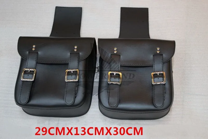 leather motorcycle panniers