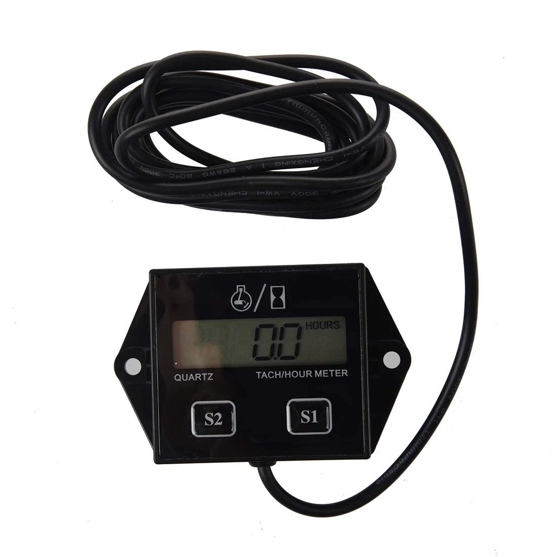 Spark Plugs Engine Digital Tach Hour Meter Tachometer Gauge Motorcycle ATVin Instruments from