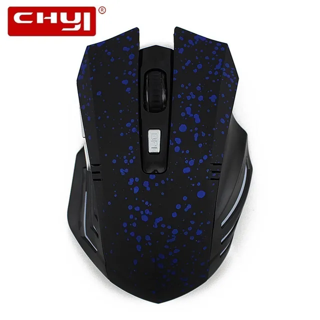 Special Price CHYI 2.4Ghz Wireless Optical Mouse 800/1200/1600 DPI Gaming Mice 6 Buttons Computer Muase With Mouse Pad For PC Laptop