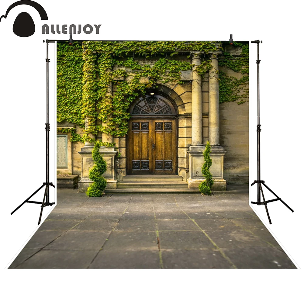 

Allenjoy backgrounds for photo studiolvy school gate child floor newborn photo studio photocall backdrop custom
