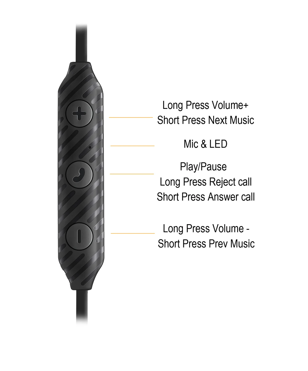 IBesi L08 спортивные Bluetooth наушники Магнитная металлическая Беспроводная гарнитура с шумоподавлением с микрофоном для iPhone xiaomi huawei