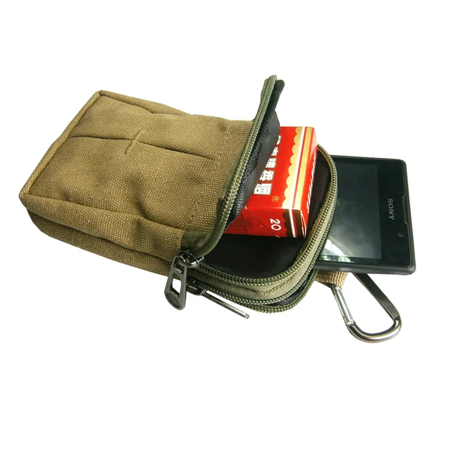 www.bagssaleusa.com : Buy Canvas Waist Bag High quality Packs Mens Travel Bags Belt Bag Waist Pack ...