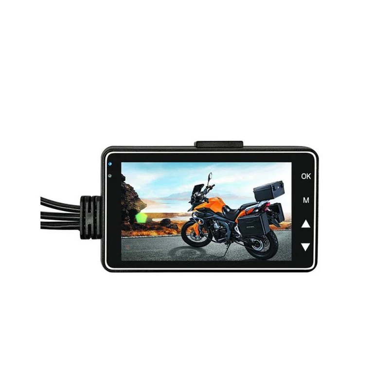 Dash Cam With Specialized Dual-track Front Rear Recorder Motorcycle Camera DVR Motor