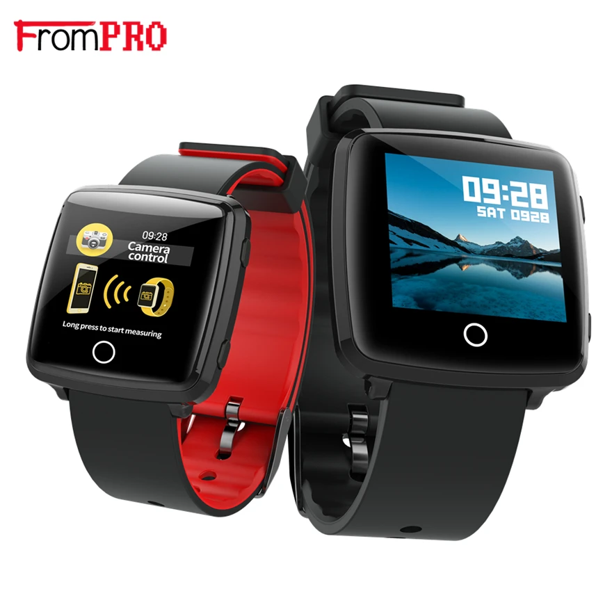 

FROMPRO BL89 Color Screen Smart Bracelet Sport Bluetooth 4.0 Blood Pressure Monitor Smart Watch Waterproof For Men Male Black