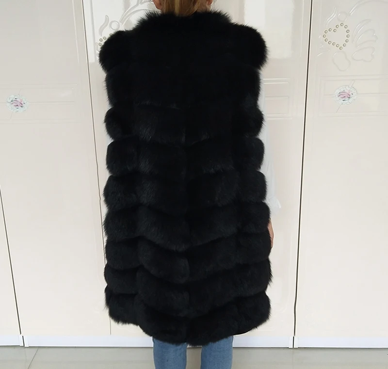 Женское пальто из натурального Лисьего меха, жилет из натурального Лисьего меха, теплое зимнее пальто, пальто из натурального меха, красивое пальто из натурального меха, куртка
