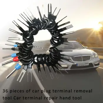 

36Pcs Auto Car Plug Circuit Board Wire Harness Terminal Extraction Pick Connector Crimp Pin Back Needle Remove Tool