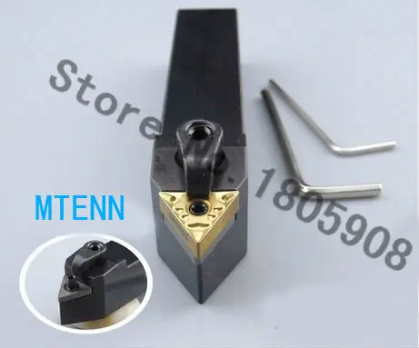 

MTENN2020K16 CNC Turning Lathe Machine Tools Lathe Cutting Tools 60 degrees External Turning Tool Holder 20*20*125MM