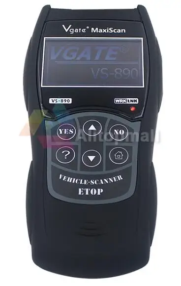 CNP VS890 MaxiScan Vgate VS 890 Professional OBD2 EOBD инструмент диагностики OBD сканирование нескольких-Язык VS 890 автомобилей код читателя - Цвет: Черный