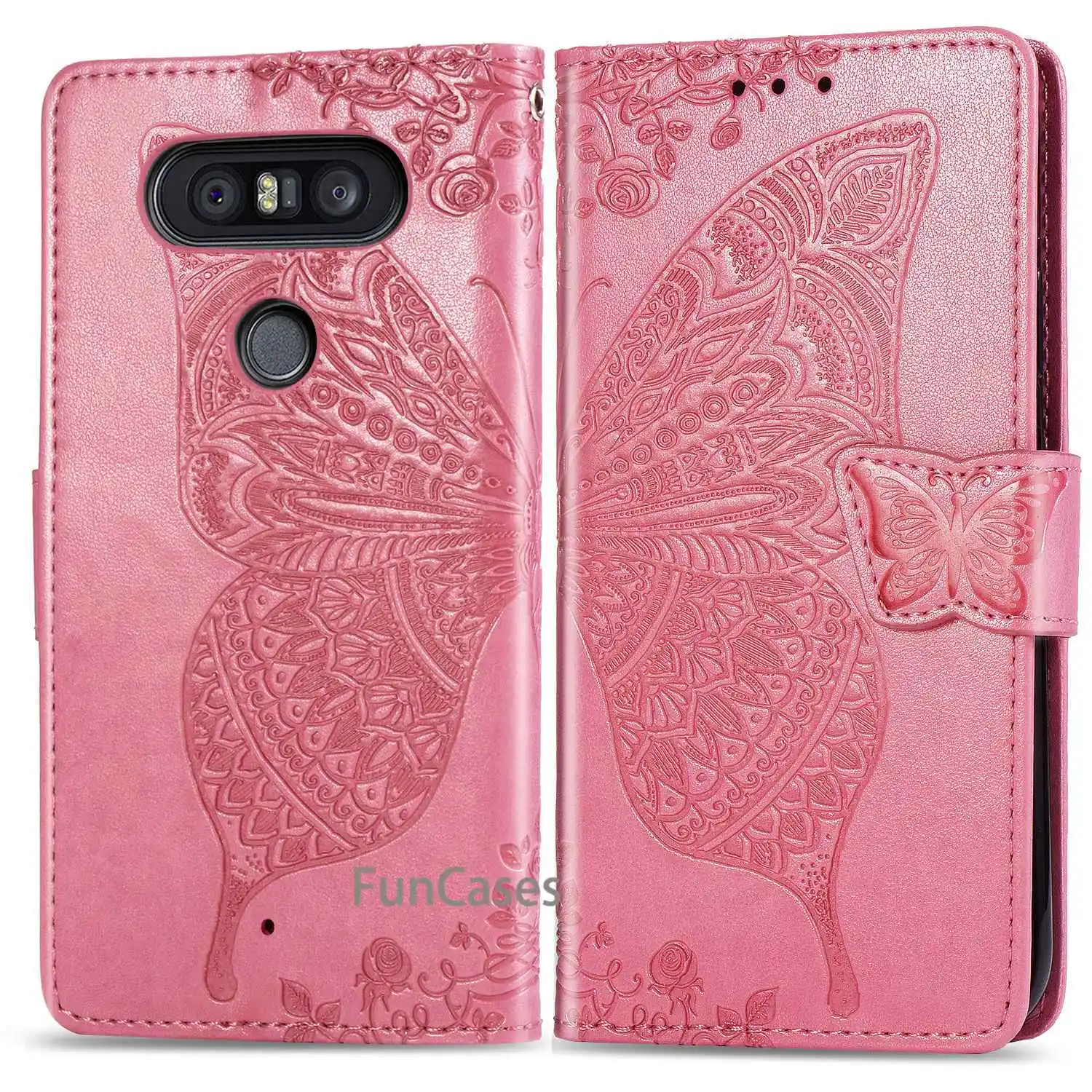 Luxury Flip Wallet PU Leather Smartphone Bags Case For LG Q8 V20 MINI Card Slots Holder Stand Cover Capa | Мобильные телефоны и