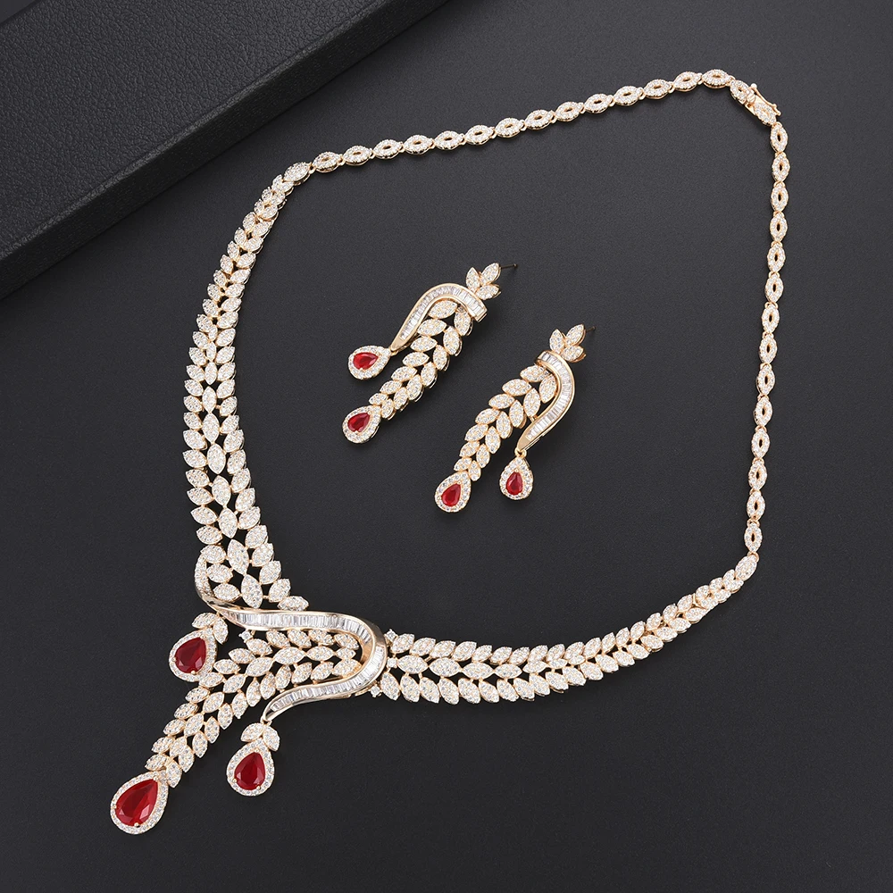 Missvikki Дубай Африканский таинственный очаровательный цепочки и ожерелья браслет серьги кольцо комплект модные свадебные костюм 4 шт